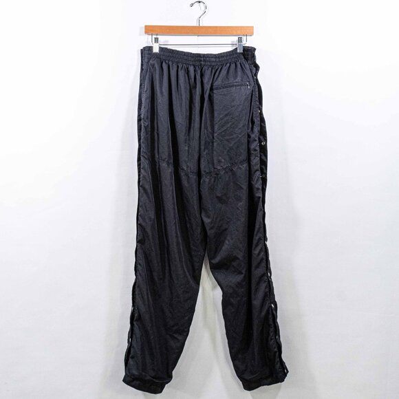 Nike Swoosh Tearaway Windbreaker Pants Large VTG 90s Streetwear Hip Hop - Picture 2 of 7